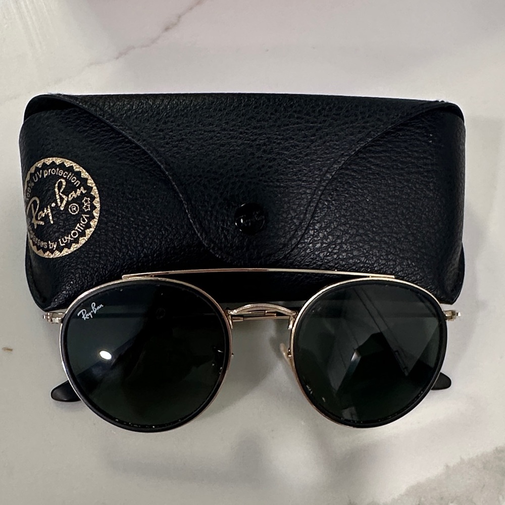 Ray-Ban Round Double Bridge Sunglasses